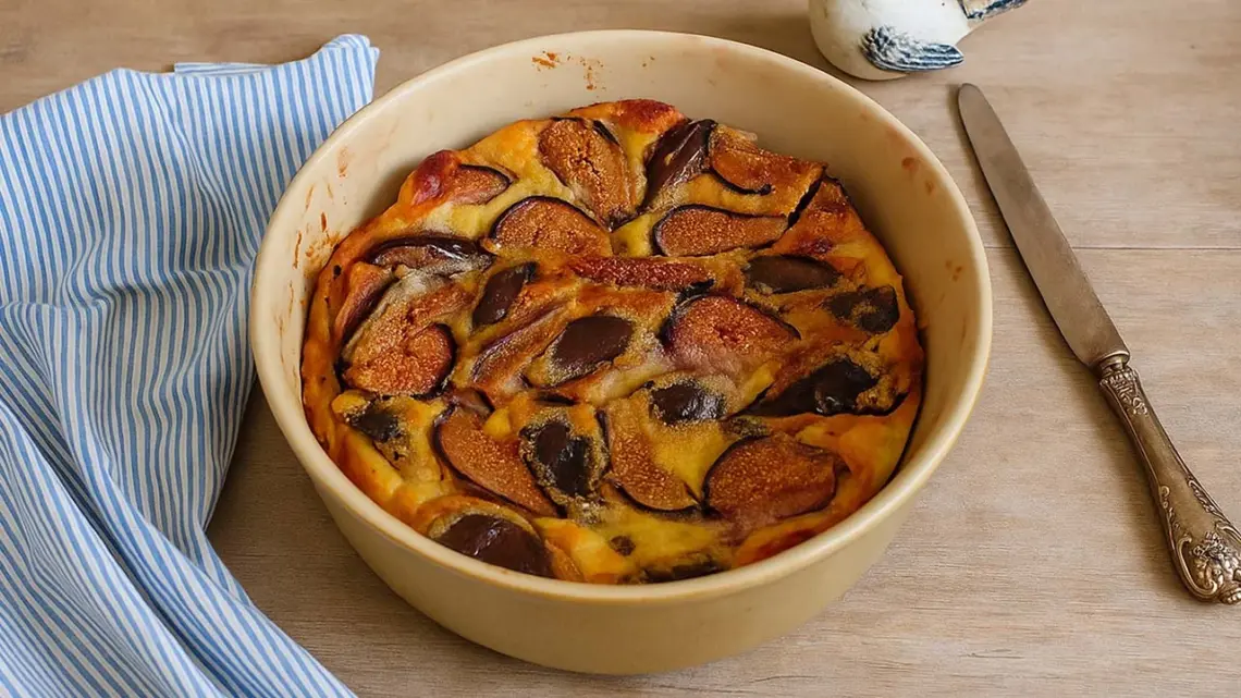 Far aux figues fraîches : une recette onctueuse et parfumée au rhum
