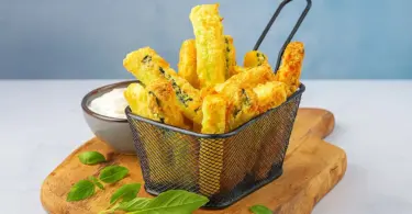 Frites de courgettes et parmesan au four (sans friture)