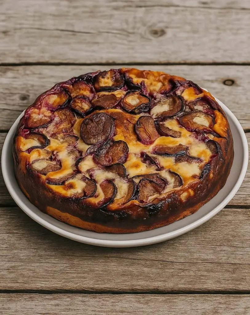 Gâteau brioché aux prunes moelleux : la recette de saison facile et gourmande