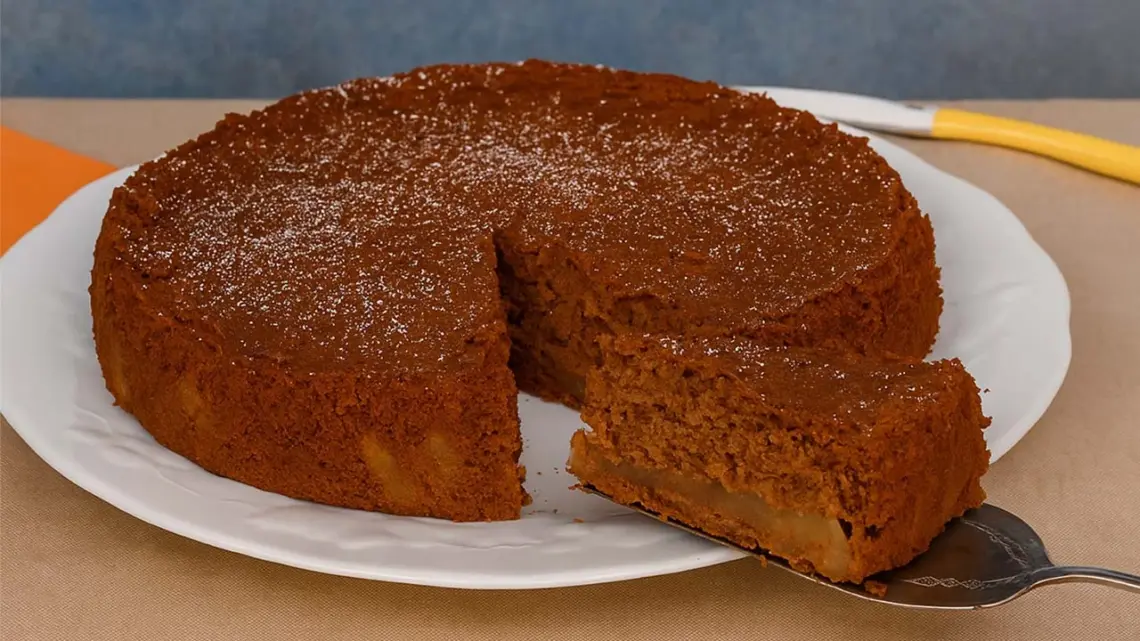 Gâteau fondant chocolat et poires : une douceur irrésistible