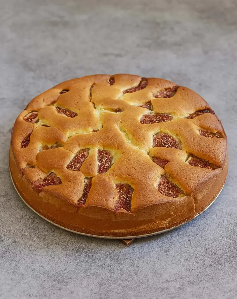 Gâteau moelleux aux figues fraîches et au miel : un dessert fruité