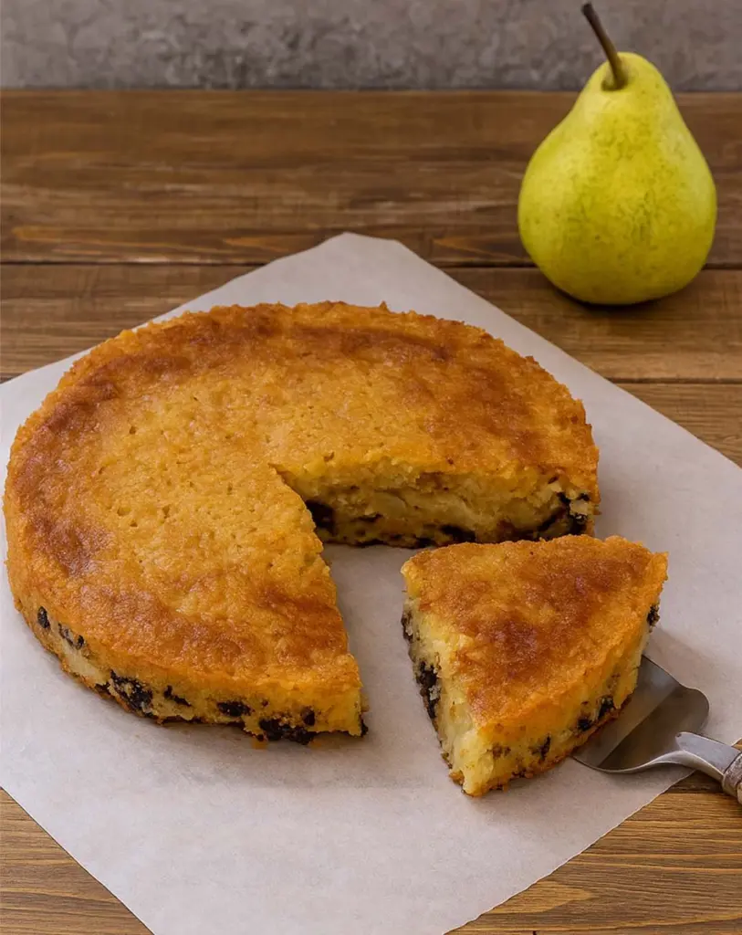 Gâteau poire chocolat moelleux : un dessert ultra fondant