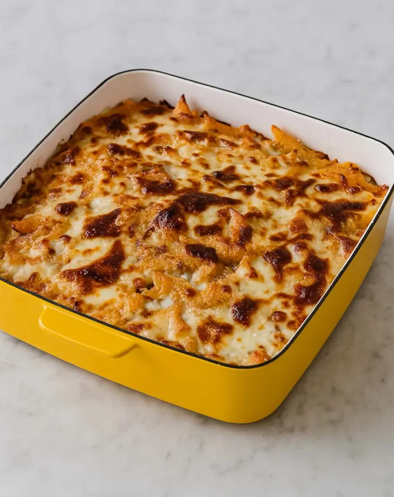 Gratin de macaronis au thon et béchamel : une recette savoureuse 