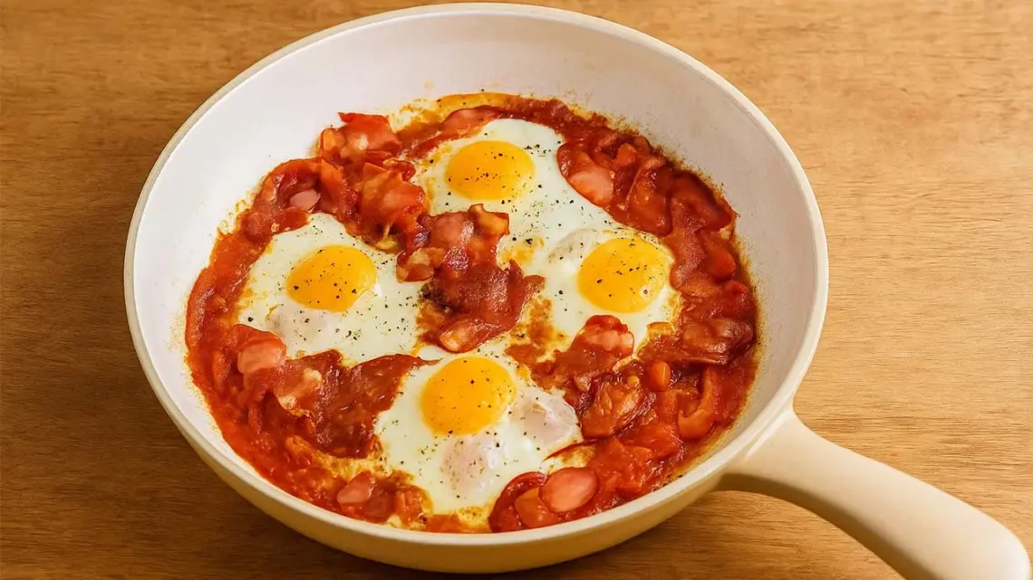 Oeufs au chorizo et tomates cerises : plat express et gourmand