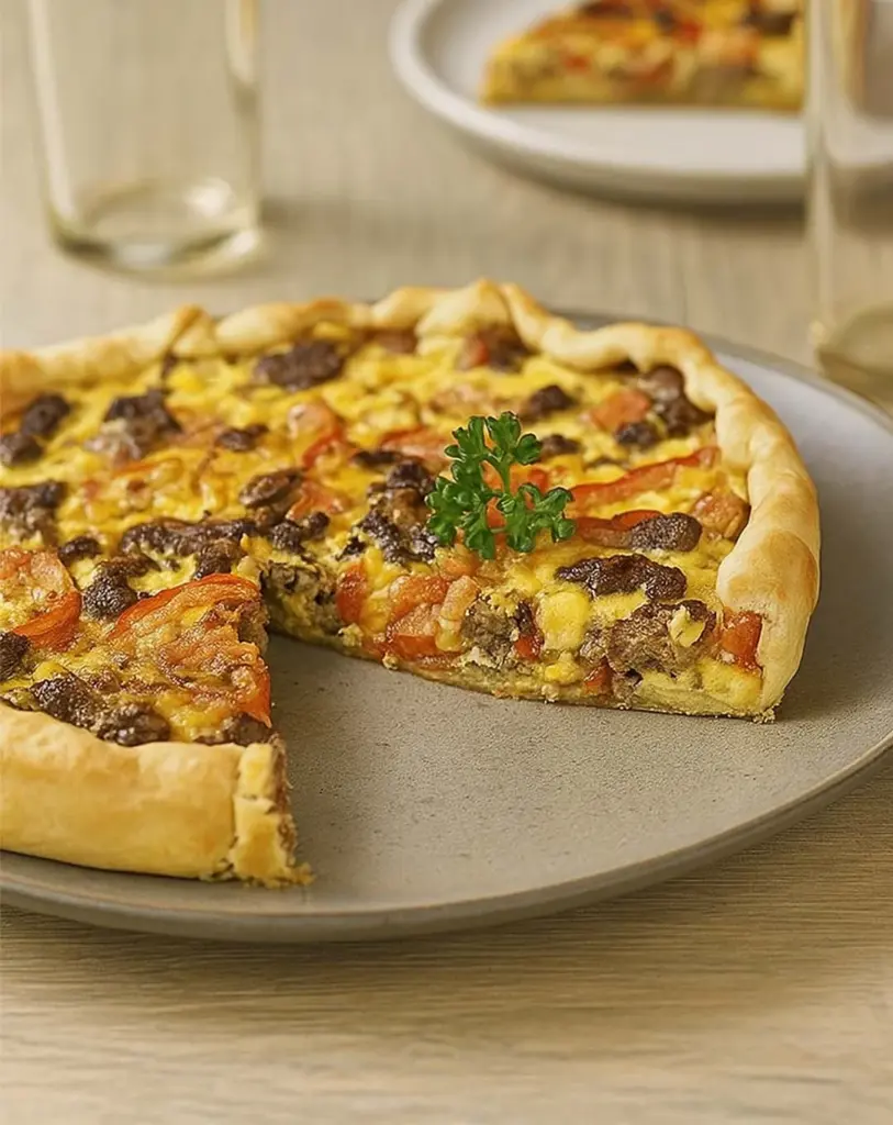 Quiche mexicaine au bœuf haché et légumes : une recette gourmande et épicée