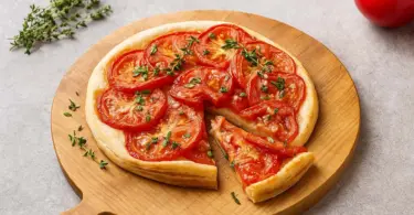 Tarte à la tomate et moutarde : recette facile aux herbes de Provence