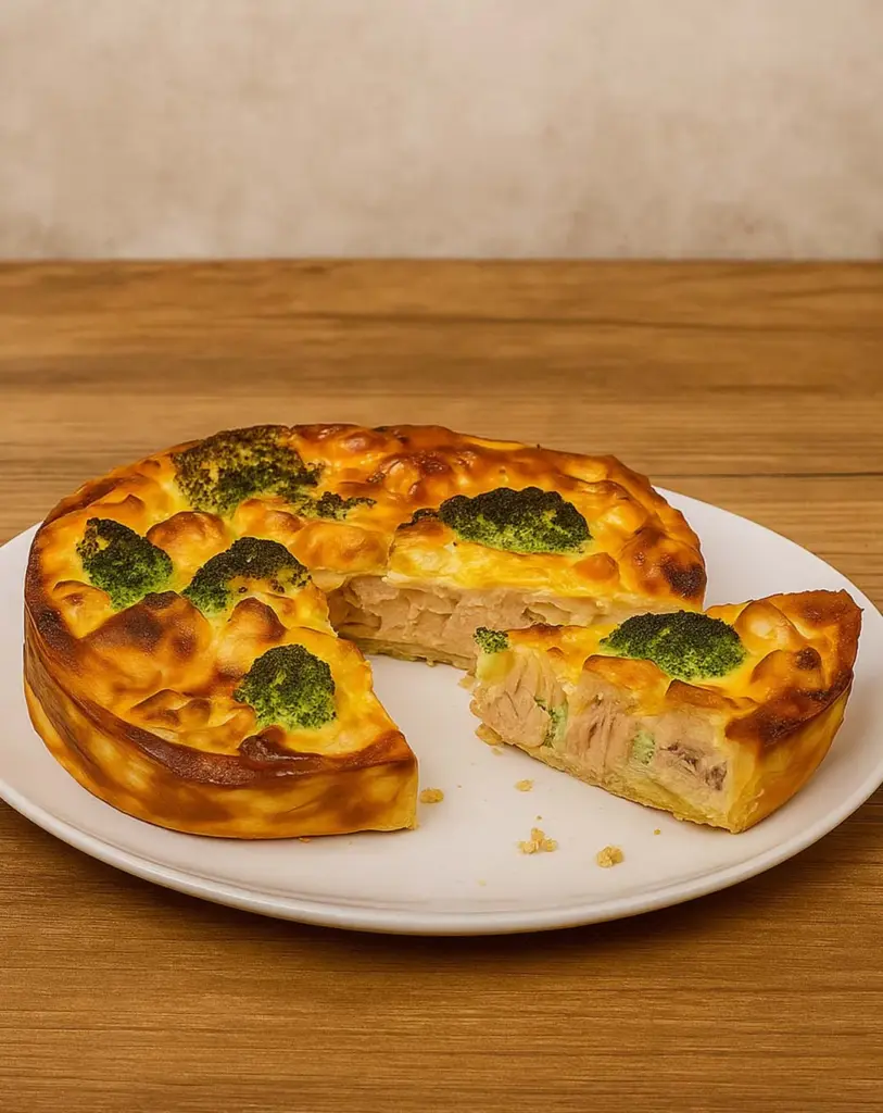 Tarte saumon brocolis à la crème : une recette facile et savoureuse