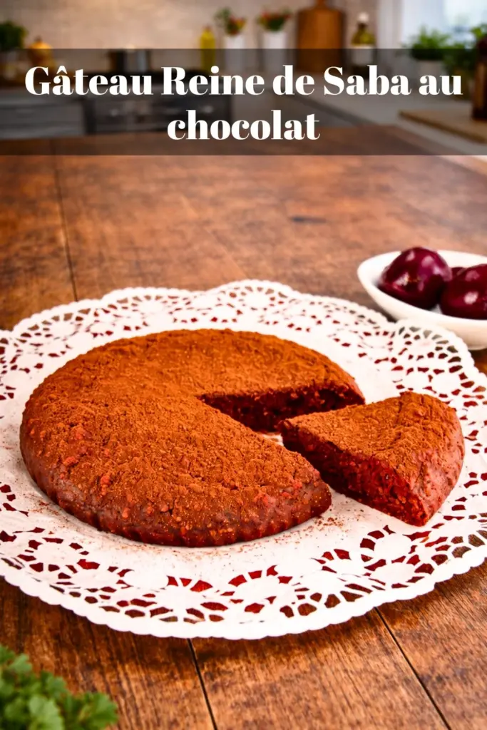 Gâteau Reine de Saba au chocolat : la recette traditionnelle et facile