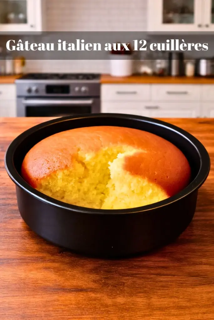 Gâteau italien aux 12 cuillères une recette facile et inratable