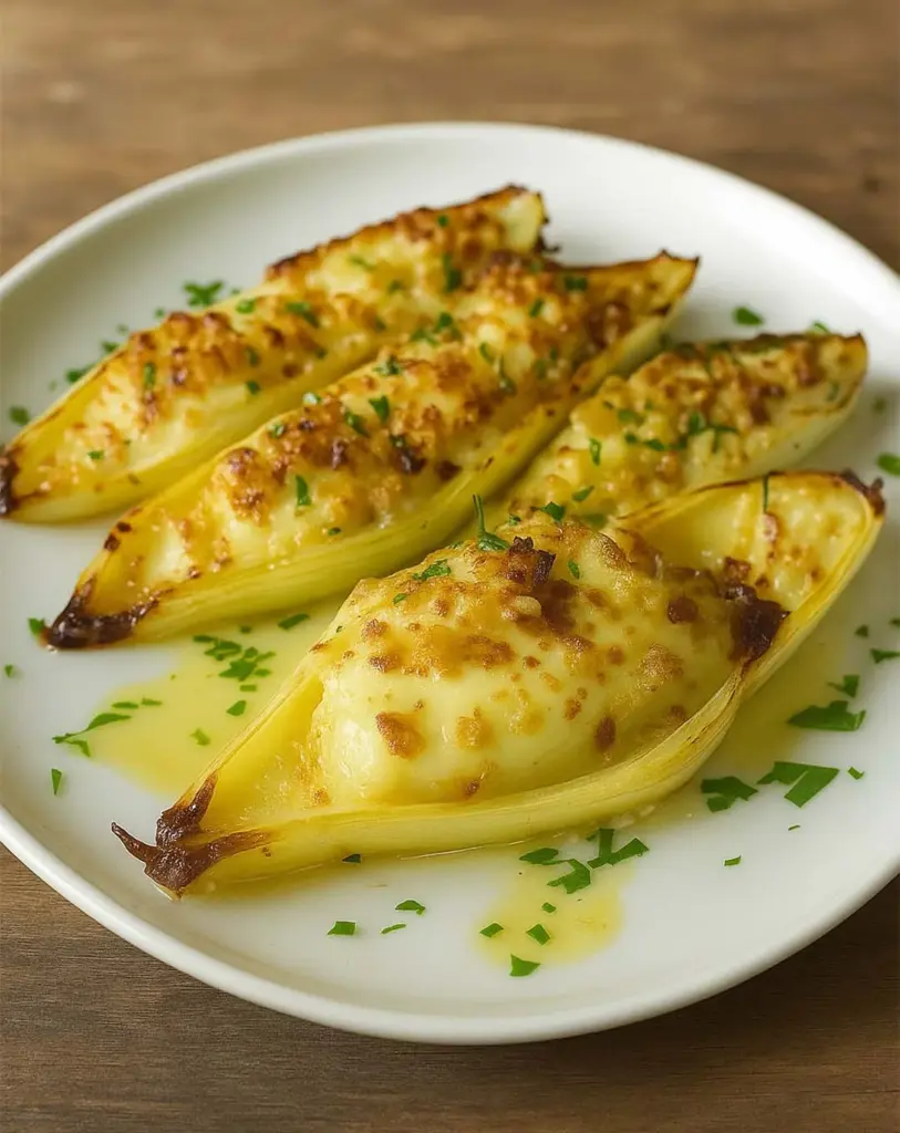 Gratin d’endives au Roquefort et noix : une recette savoureuse et facile