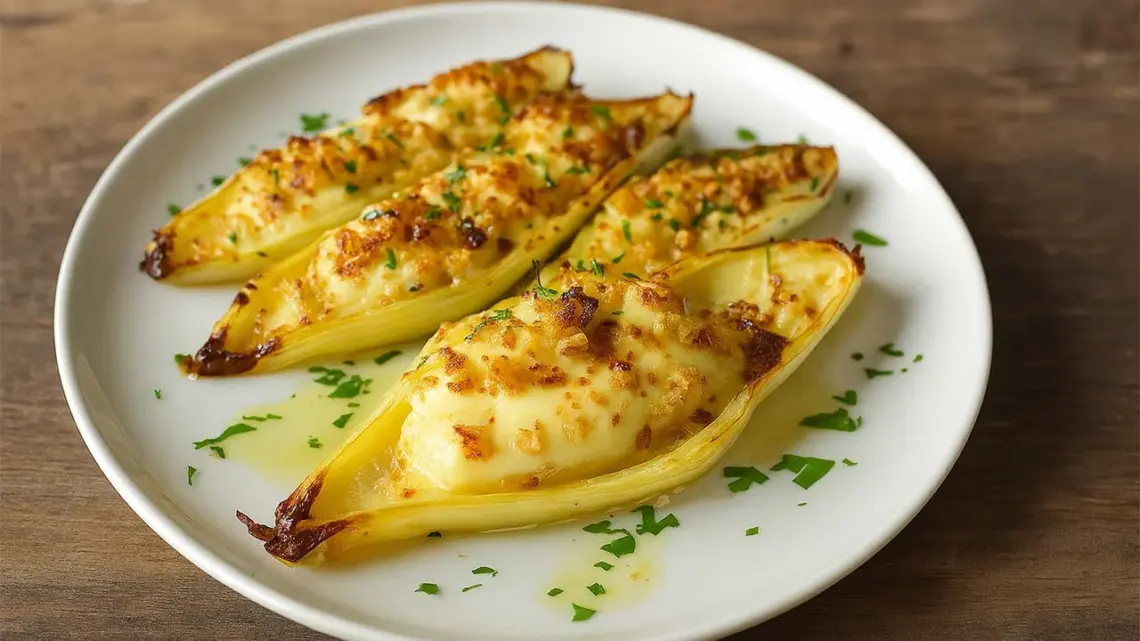 Gratin d’endives au Roquefort et noix : une recette savoureuse et facile
