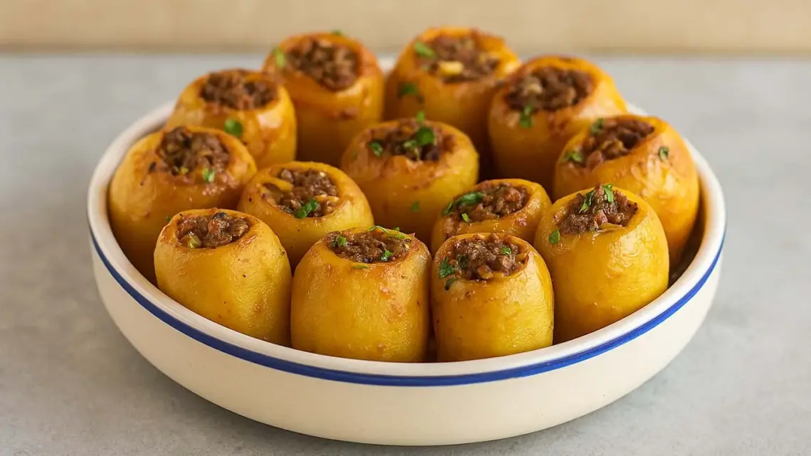 Pommes de terre farcies à la viande hachée : un plat familial