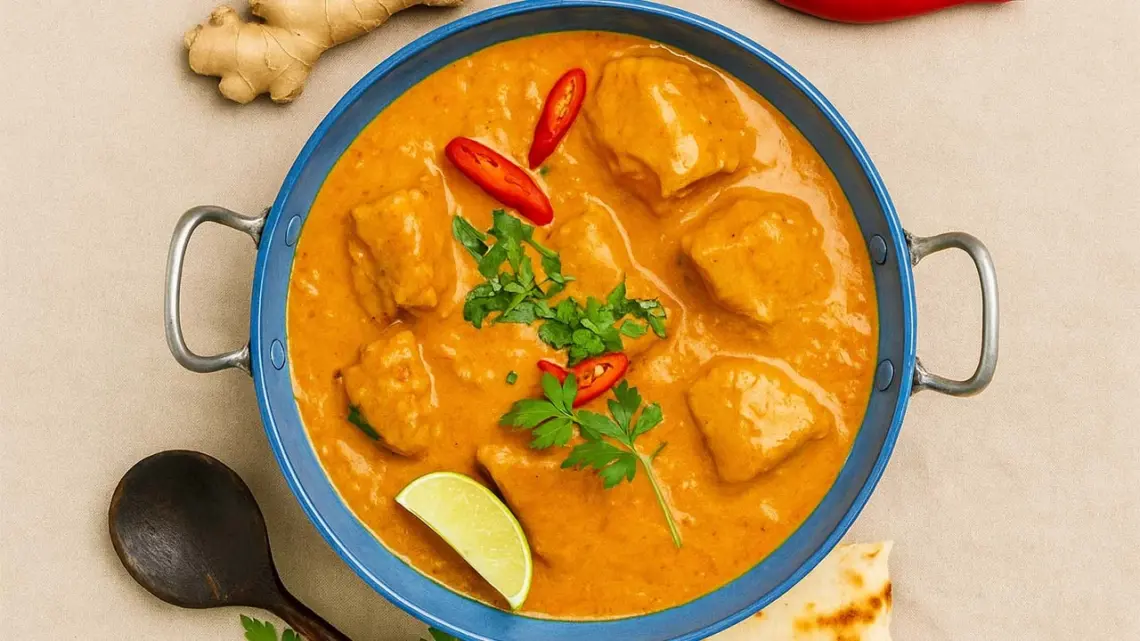 Poulet au curry et au gingembre, recette express et savoureuse