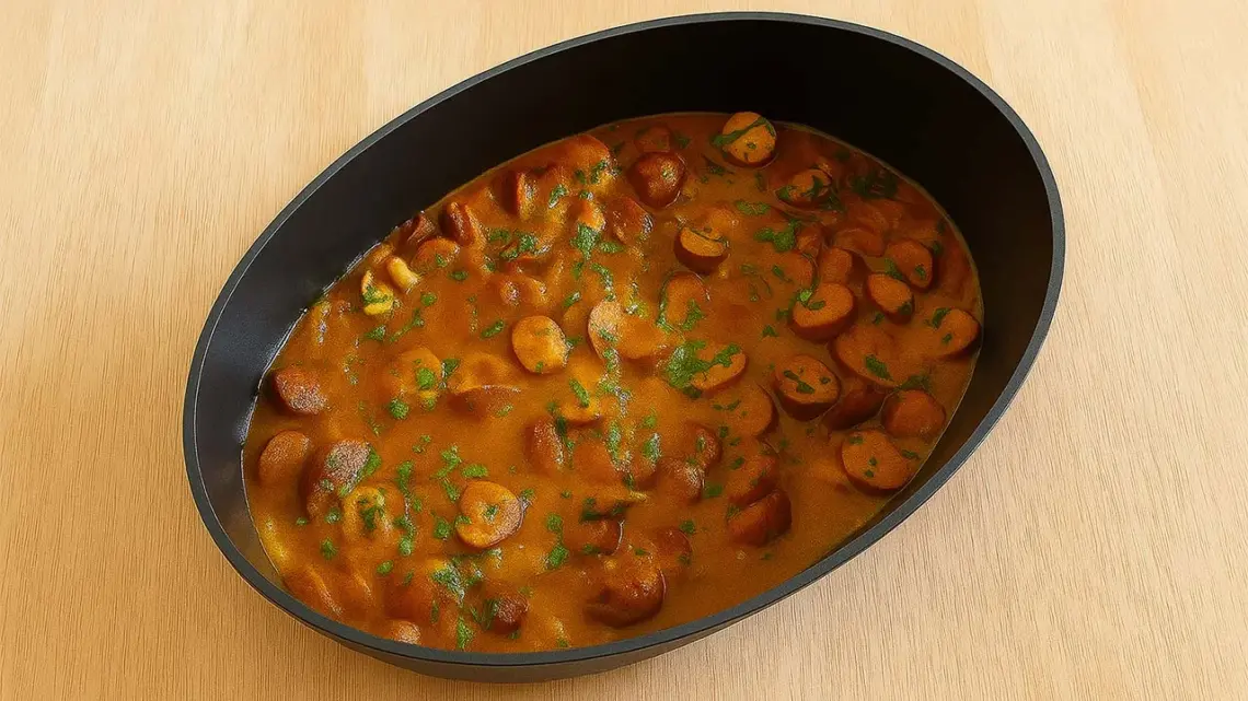 Rougail saucisses réunionnais : un plat épicé aux saveurs exotiques
