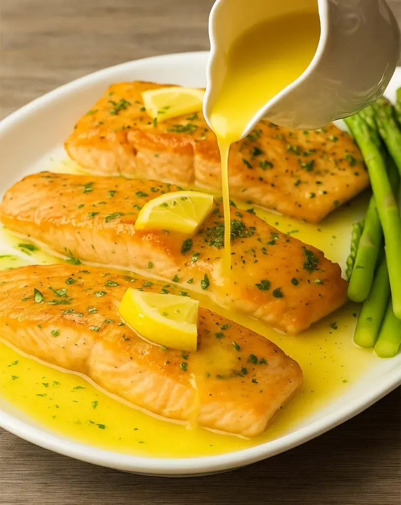 Saumon au beurre à l’ail et citron : une recette facile et savoureuse