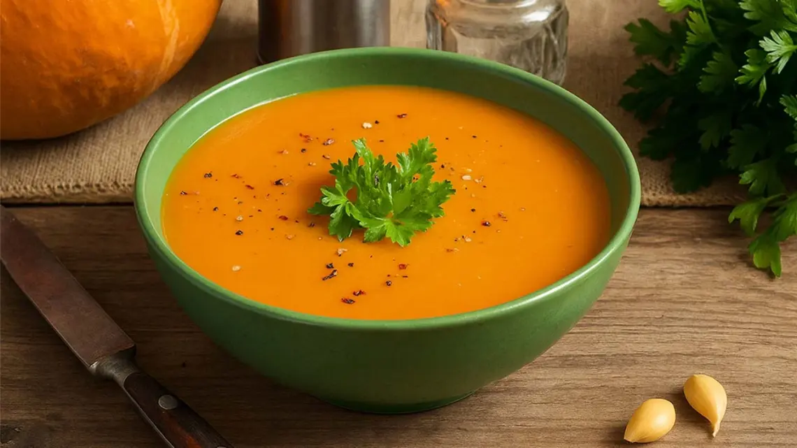 Soupe au potimarron facile et crémeuse : recette réconfortante