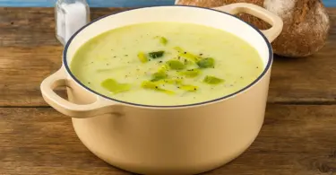Soupe de poireaux au Boursin facile et crémeuse