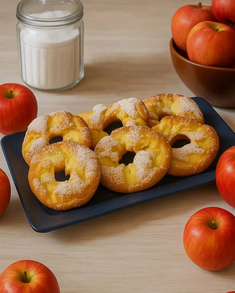 Beignets aux pommes sans beurre : un goûter maison sain et irrésistible