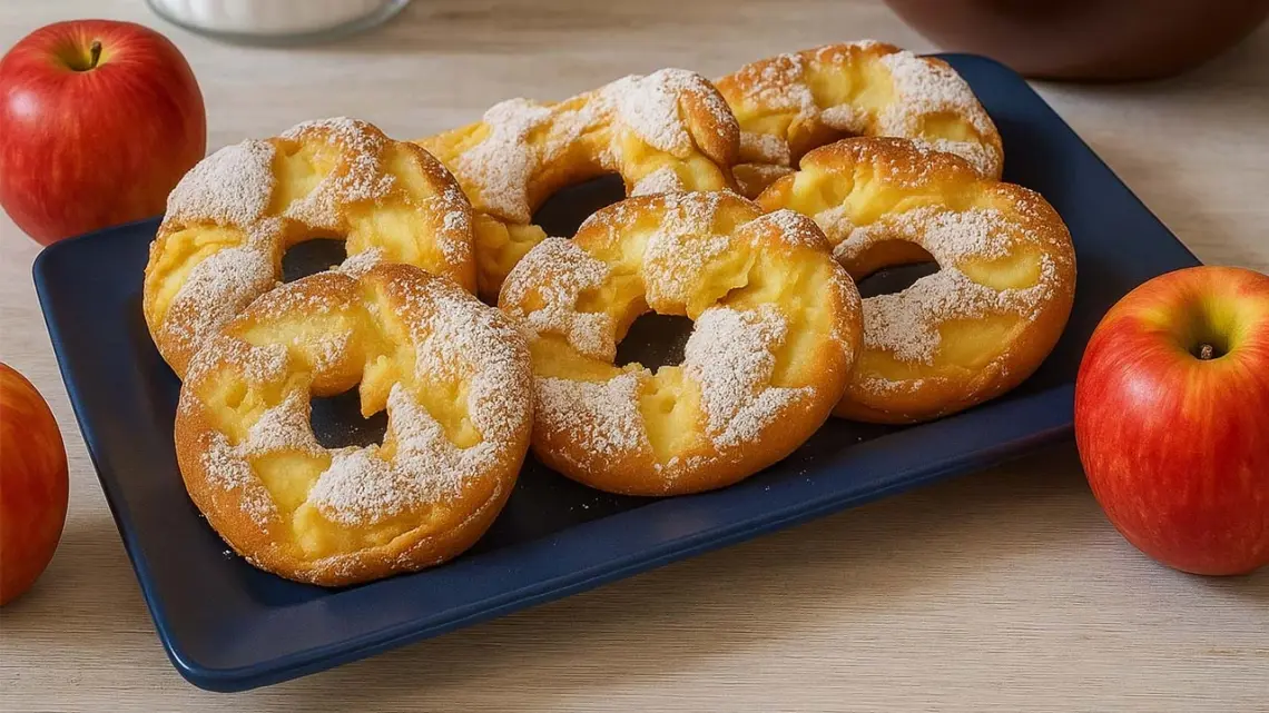Beignets aux pommes sans beurre : un goûter maison sain et irrésistible