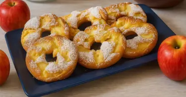 Beignets aux pommes sans beurre : un goûter maison sain et irrésistible