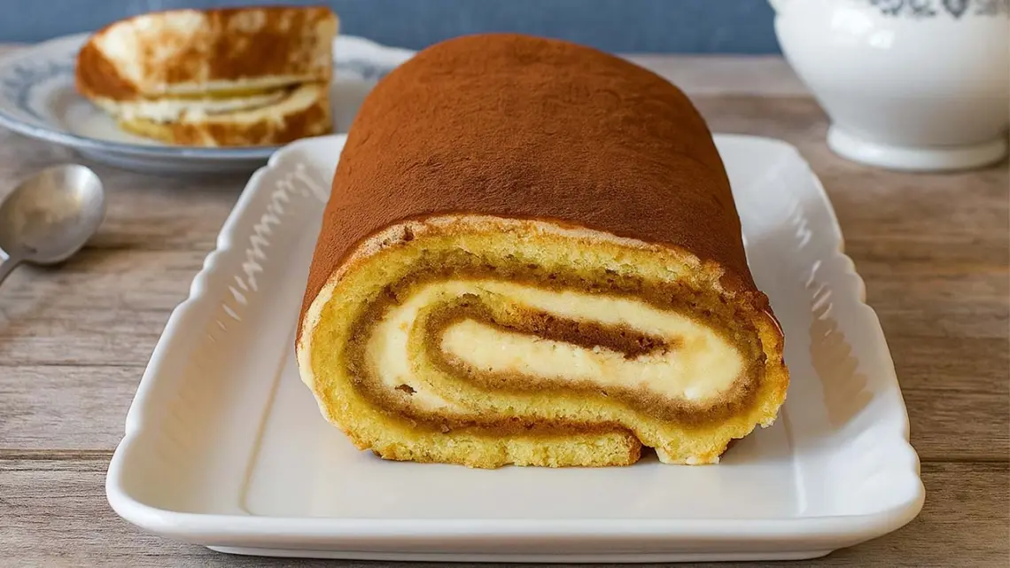 Bûche de noël façon tiramisu en 5 minutes : le dessert express et gourmand des fêtes