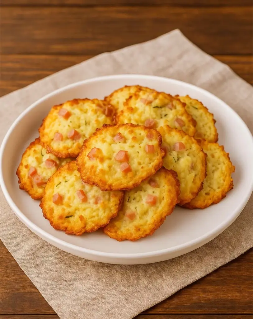 Cookies salés au jambon et fromage : la gourmandise apéritive facile et rapide