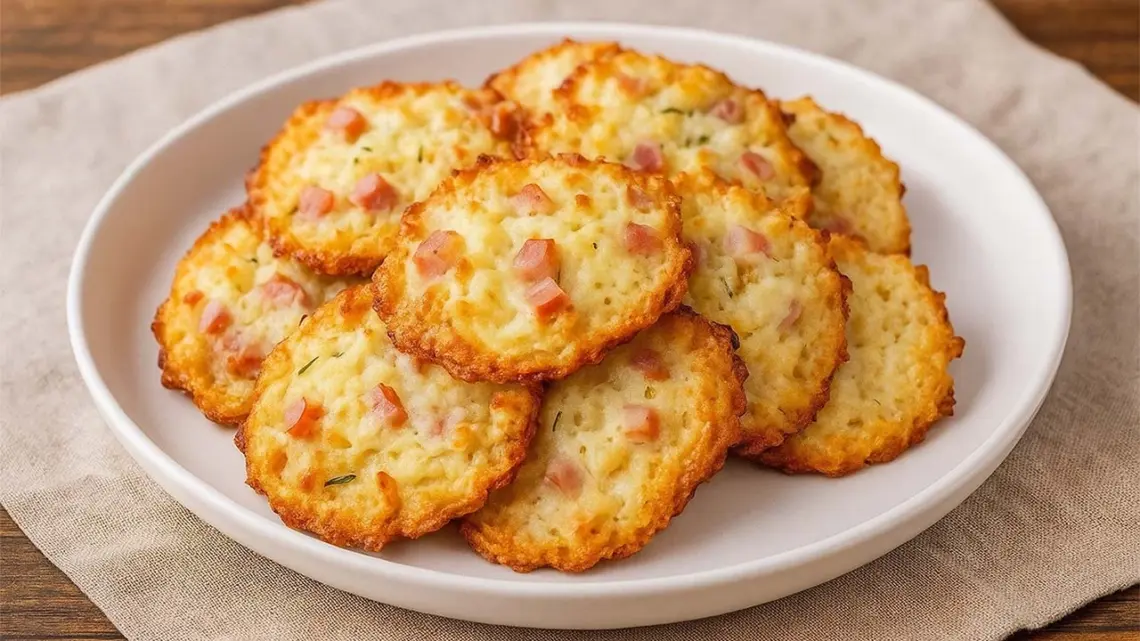 Cookies salés au jambon et fromage : la gourmandise apéritive facile et rapide