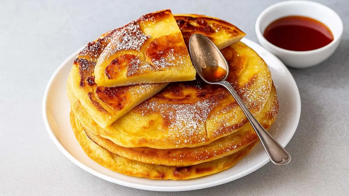 Crêpes Matefaim aux Pommes Caramélisées : Moelleuses, Épaisses et Pleines de Saveurs