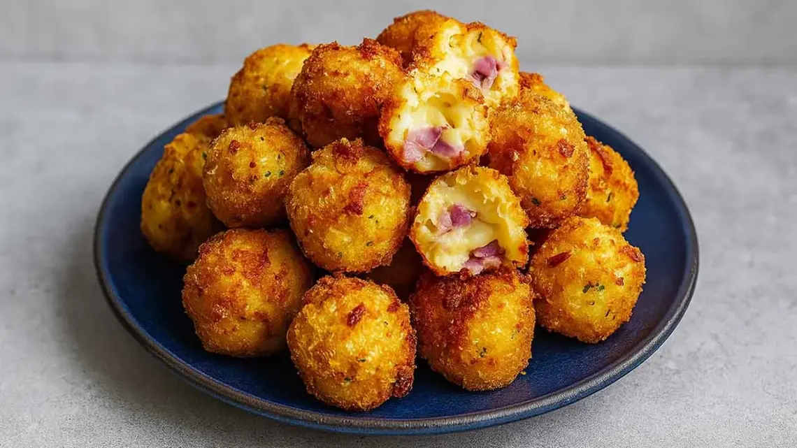 Croquettes croustillantes au Reblochon & jambon : une explosion de saveurs fondantes et dorées