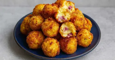 Croquettes croustillantes au Reblochon & jambon : une explosion de saveurs fondantes et dorées