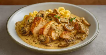 Émincé de volaille à la moutarde : une recette crémeuse et savoureuse prête en 30 minutes