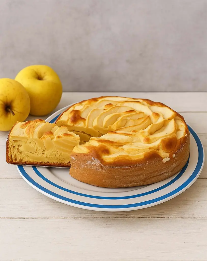 Gâteau au yaourt et aux pommes : le dessert traditionnel fondant et parfumé