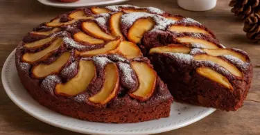 Gâteau au yaourt pommes et chocolat : Facile, moelleux et plein de saveurs