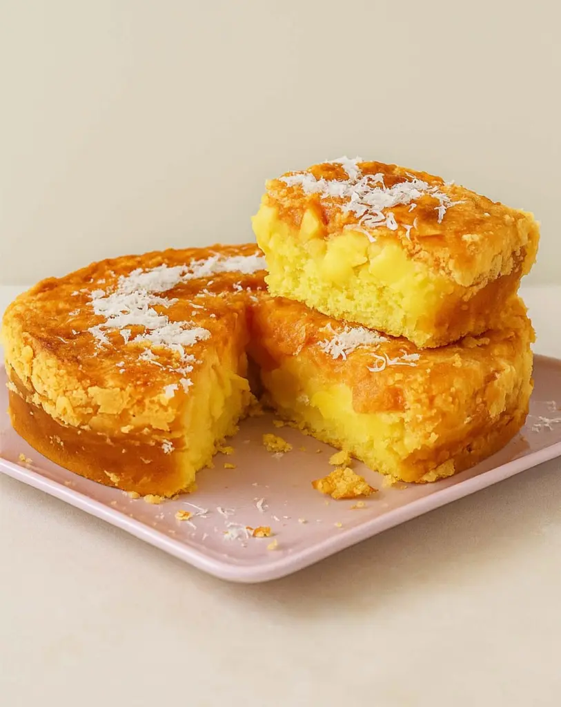 Gâteau aux pommes et à la noix de coco – une douceur fondante et exotique