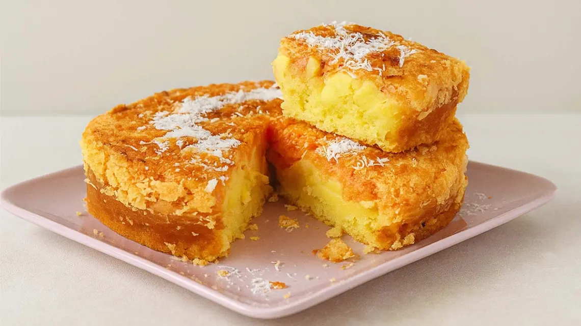 Gâteau aux pommes et à la noix de coco – une douceur fondante et exotique