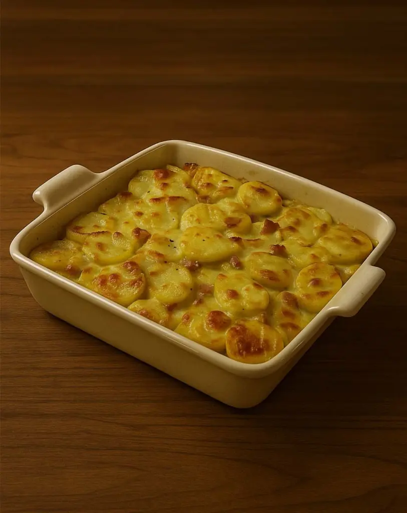 Gratin aux pommes de terre et jambon blanc : un grand classique de la cuisine familiale française