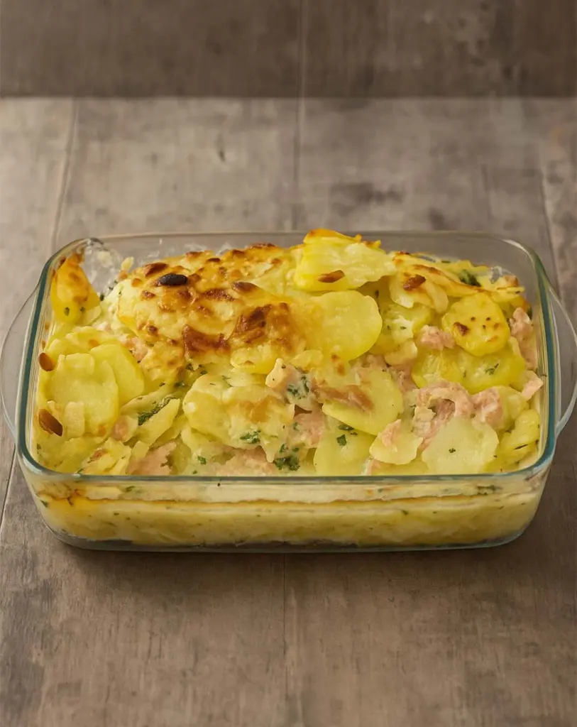 Gratin dauphinois au saumon fumé – une alliance fondante et raffinée