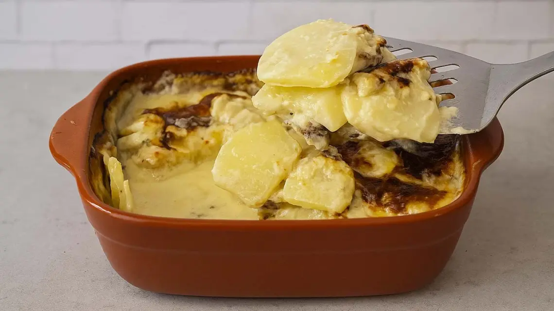 Gratin de Pommes de Terre (le Secret c’est la Cuisson)
