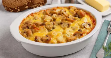 Gratin forestier minceur : un plat léger aux pommes de terre et champignons