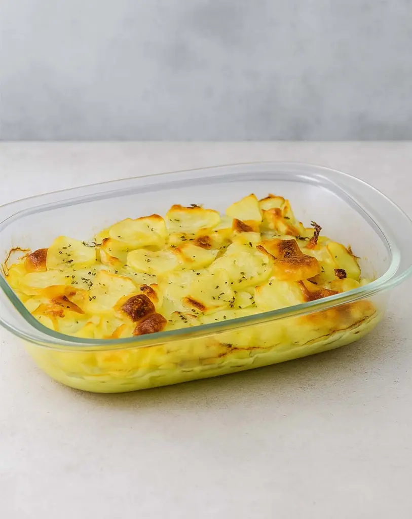 Gratin pommes de terre-mozzarella au four : plat familial fondant et gourmand