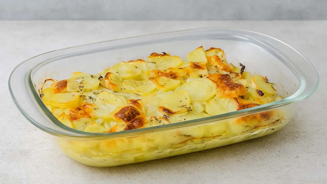 Gratin pommes de terre-mozzarella au four : plat familial fondant et gourmand