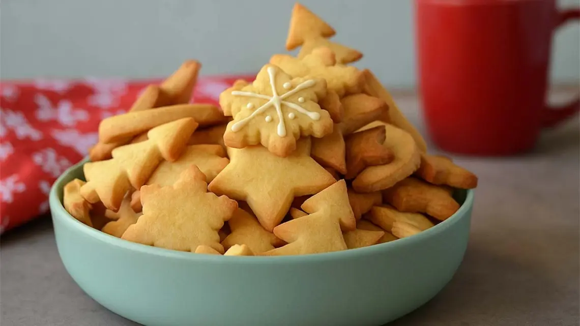 Petits sablés de noël (Butterbredeles) Sablés au beurre