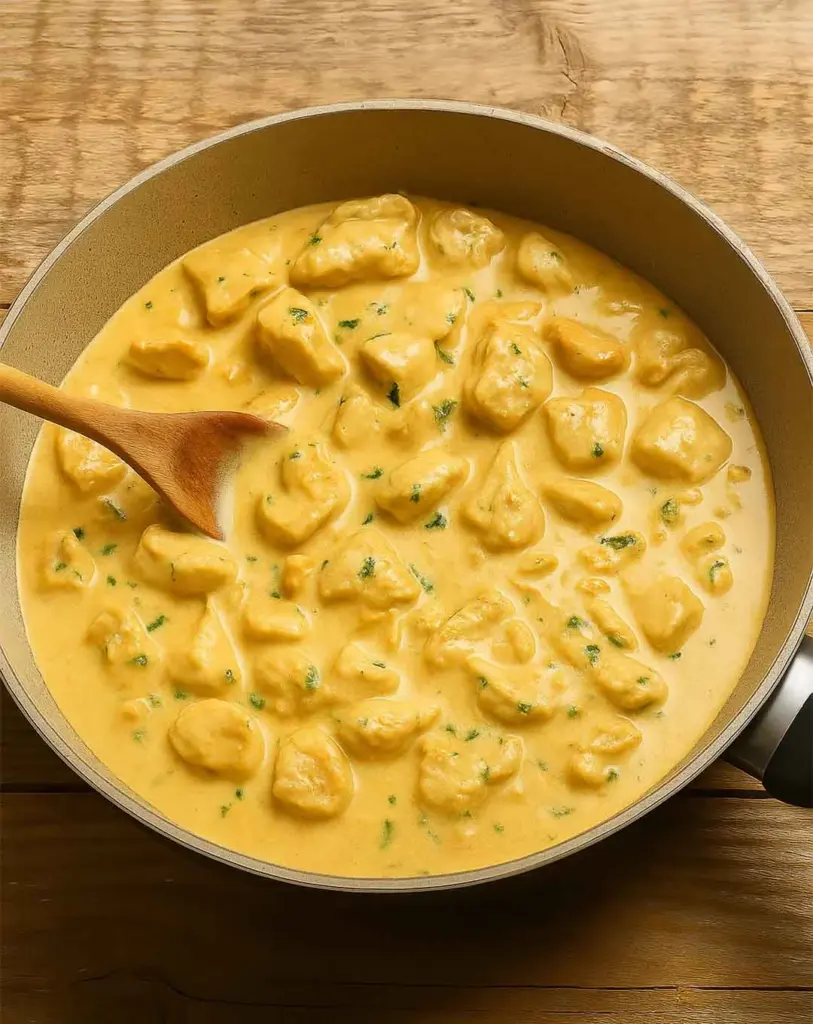 Poulet à la crème et aux champignons : un grand classique fondant et plein de saveurs
