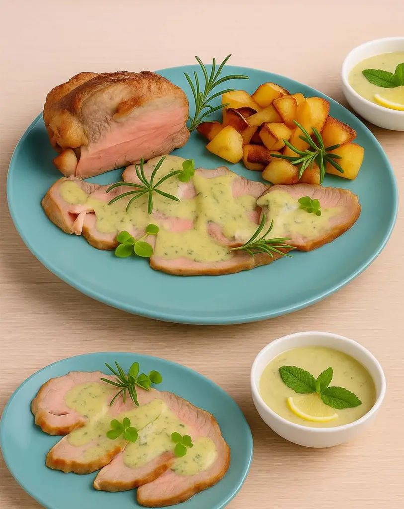 Rôti de veau à la crème de moutarde : Une recette traditionnelle et raffinée