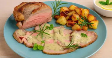Rôti de veau à la crème de moutarde : Une recette traditionnelle et raffinée