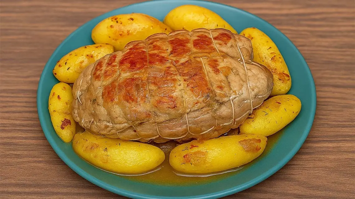 Rôti de veau aux pommes de terre au four : un grand classique de la cuisine familiale française