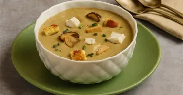 Soupe aux cèpes, Chaource et foie gras : une recette raffinée et automnale