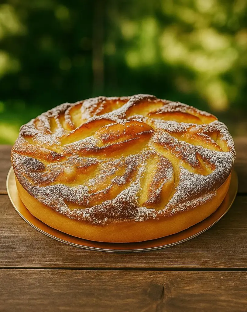 Tarte aux pommes alsacienne traditionnelle : fondante, croustillante et irrésistible