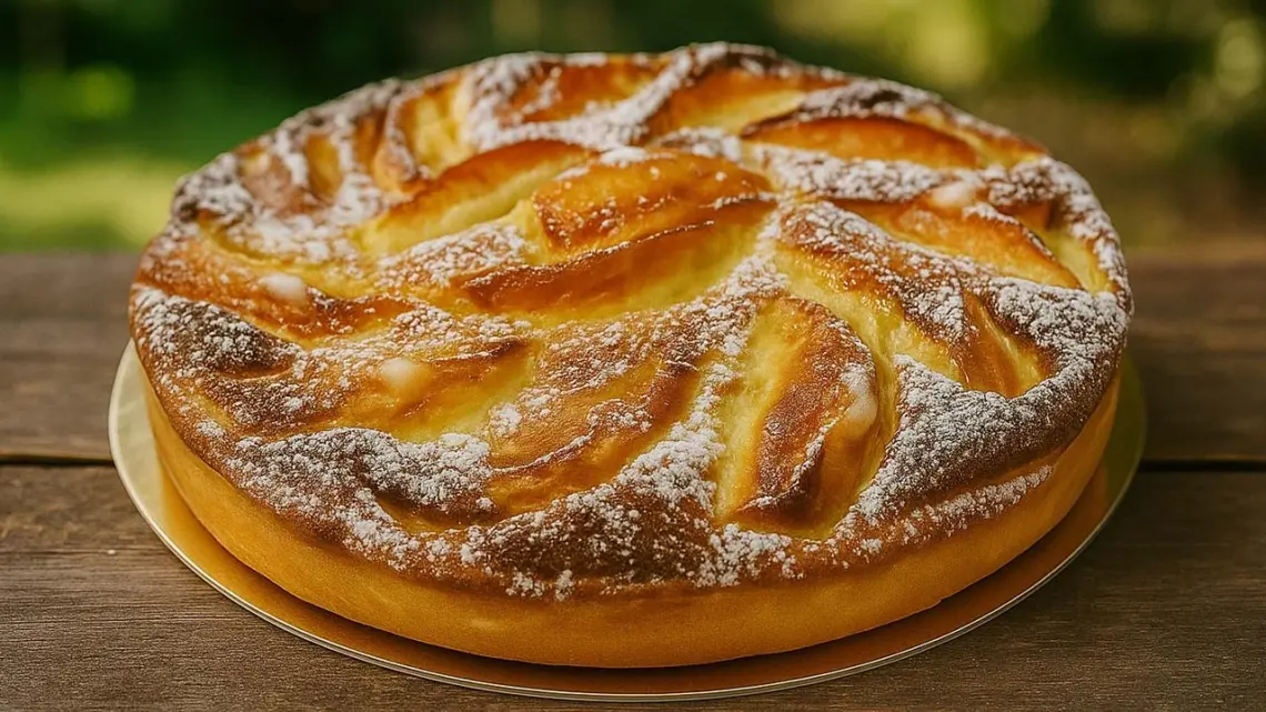 Tarte aux pommes alsacienne traditionnelle : fondante, croustillante et irrésistible