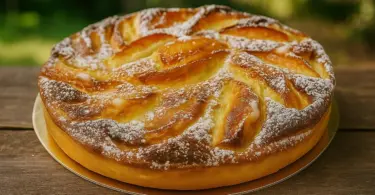 Tarte aux pommes alsacienne traditionnelle : fondante, croustillante et irrésistible